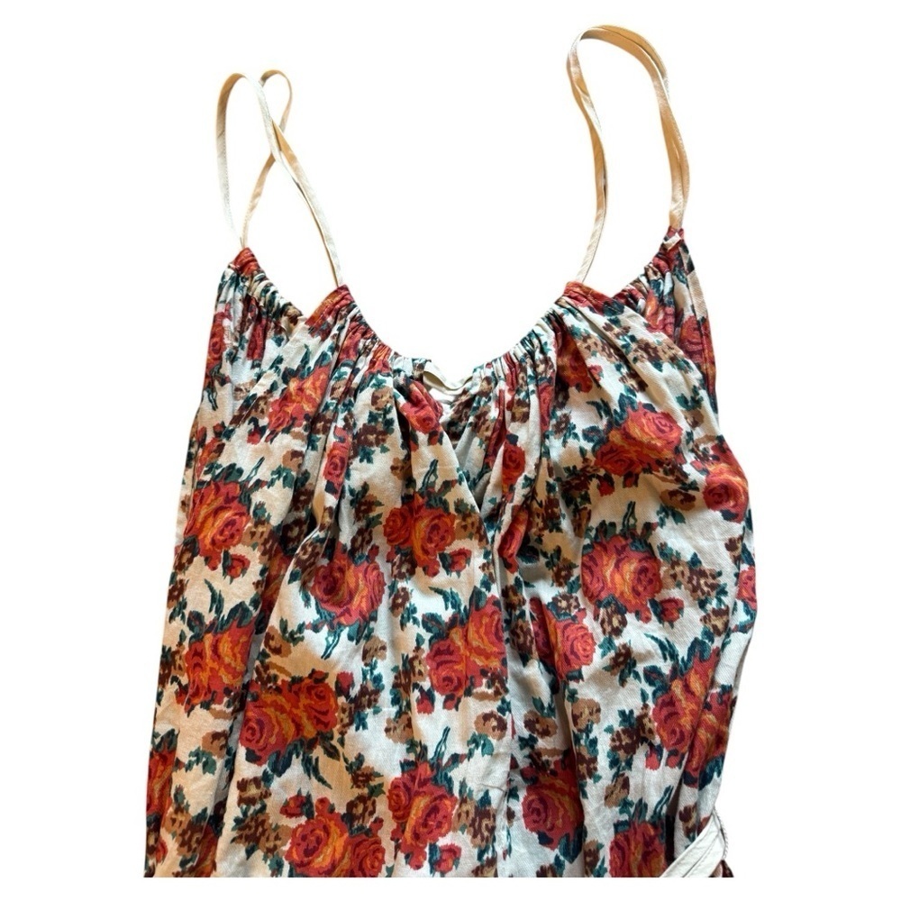 Sleeveless Floral Sun Dress - Picture 2 of 6